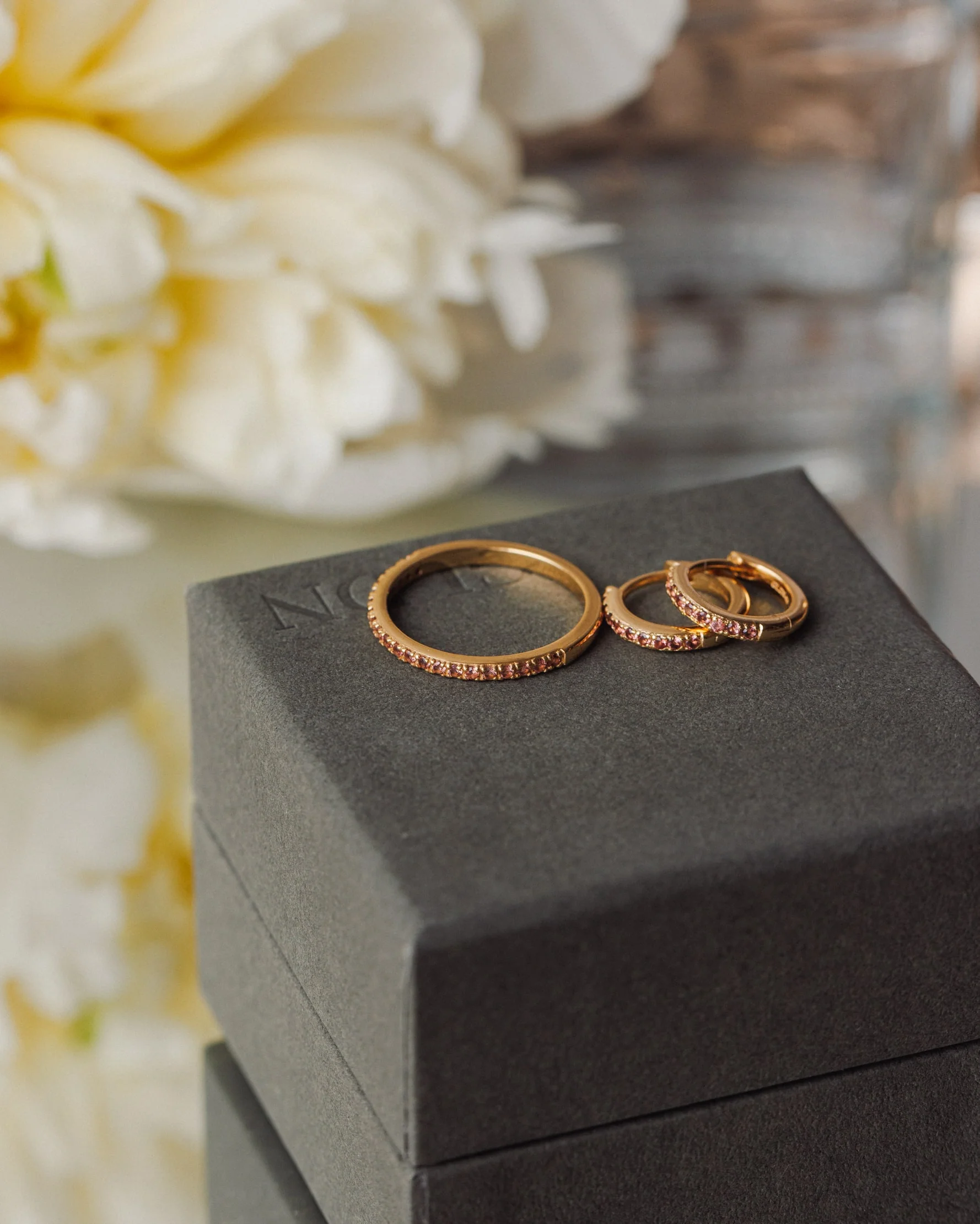 Aura Birthstone Hoops & Ring Set - Image 11
