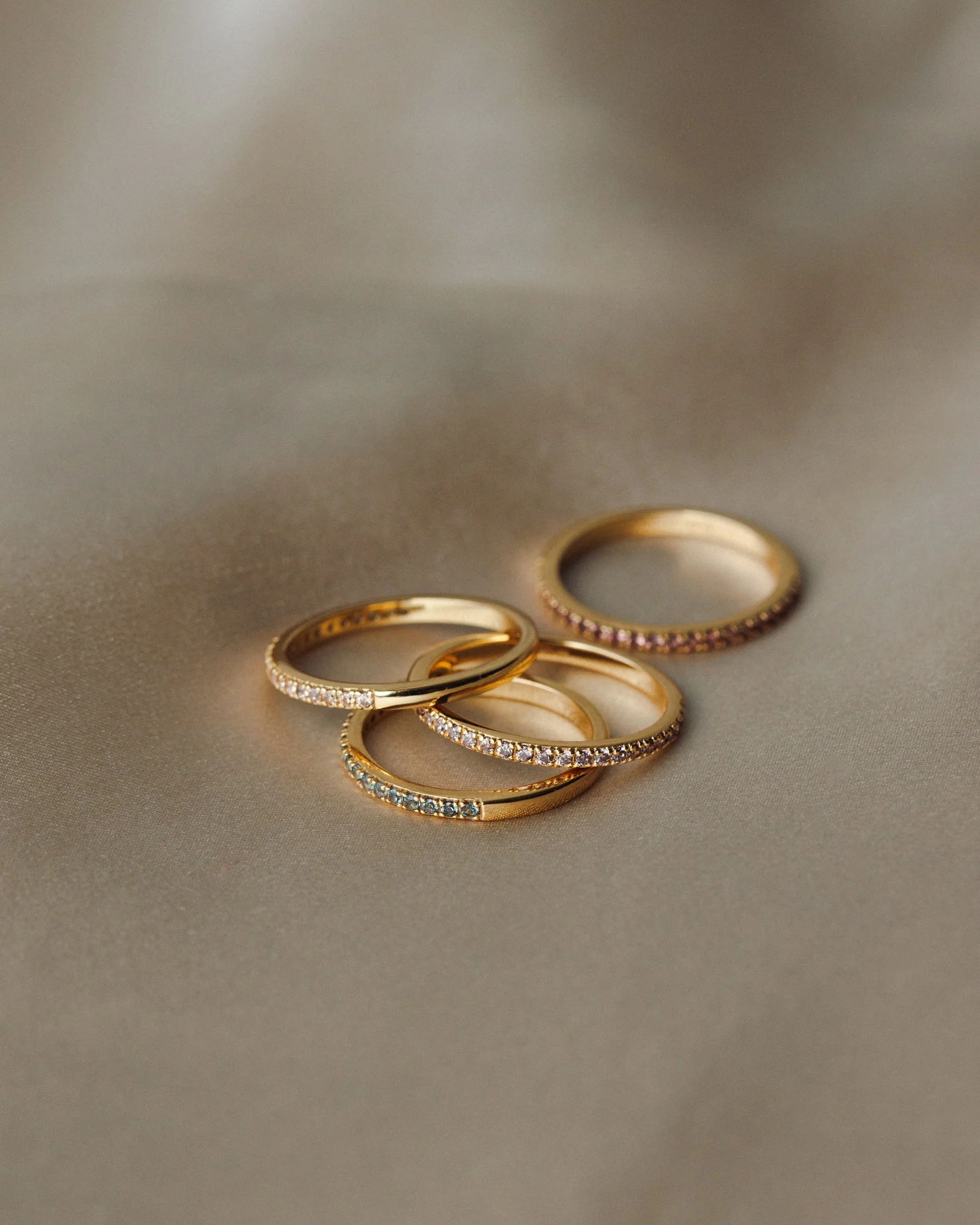 Aura Birthstone Hoops & Ring Set - Image 3