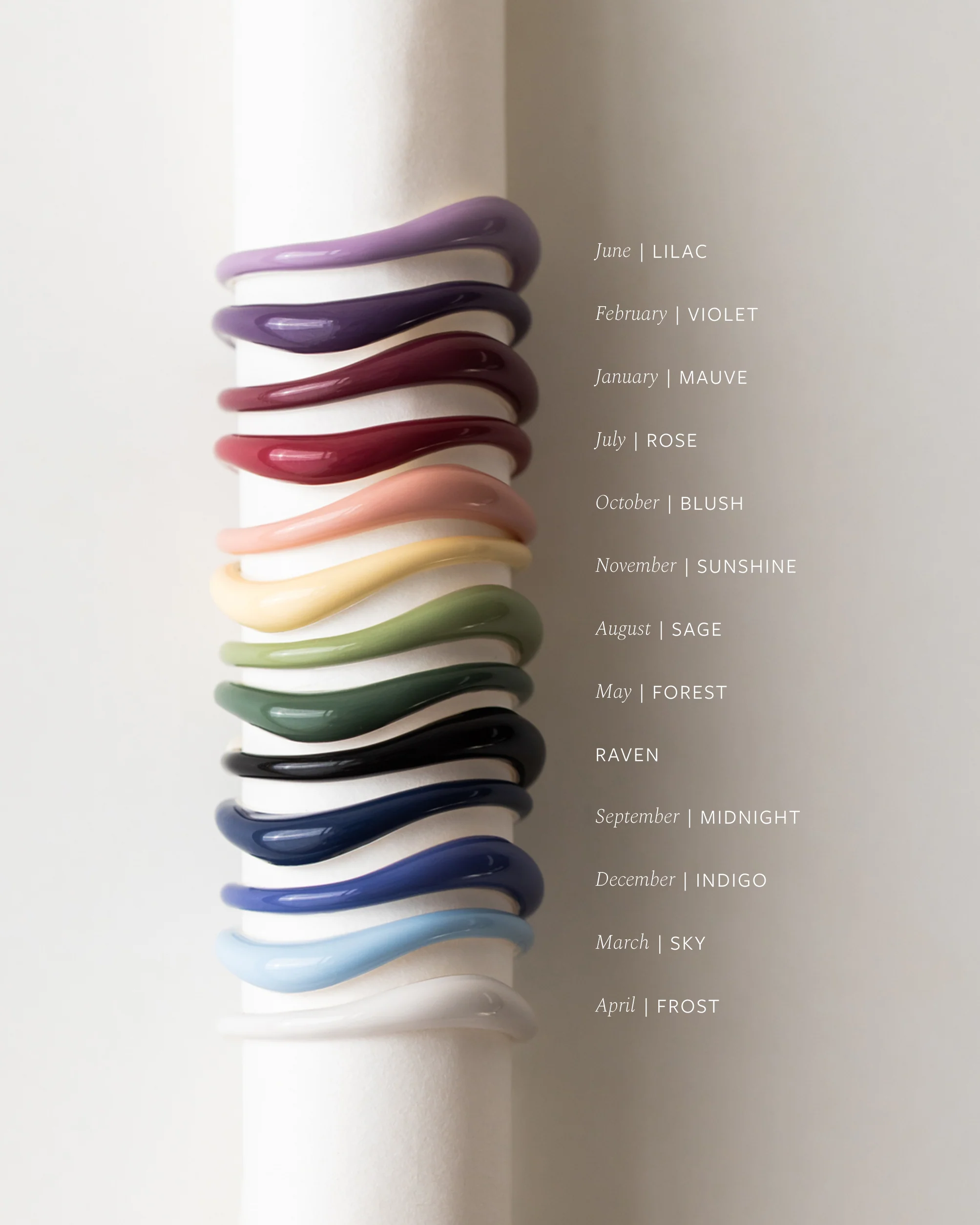 Aura Enamel Flow Ring - Image 5