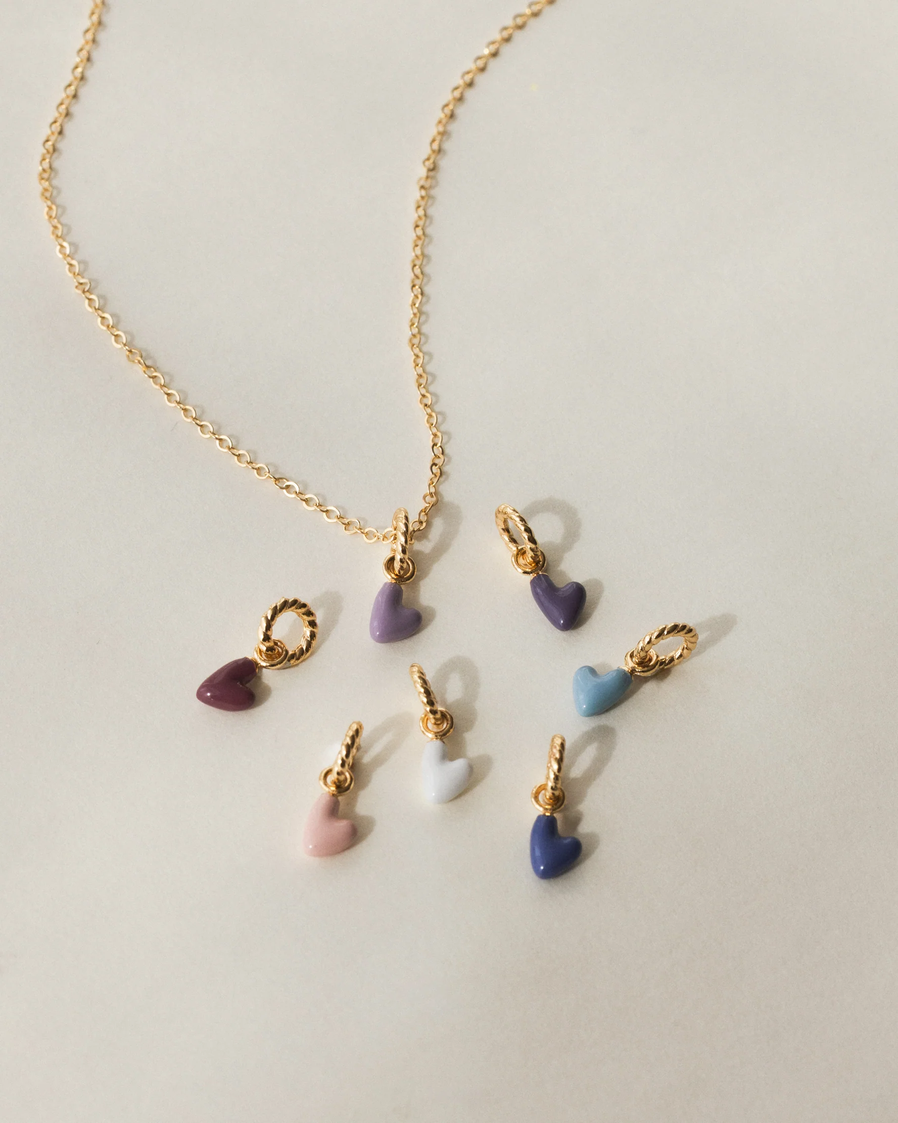 Aura Enamel Heart Charm - Image 3
