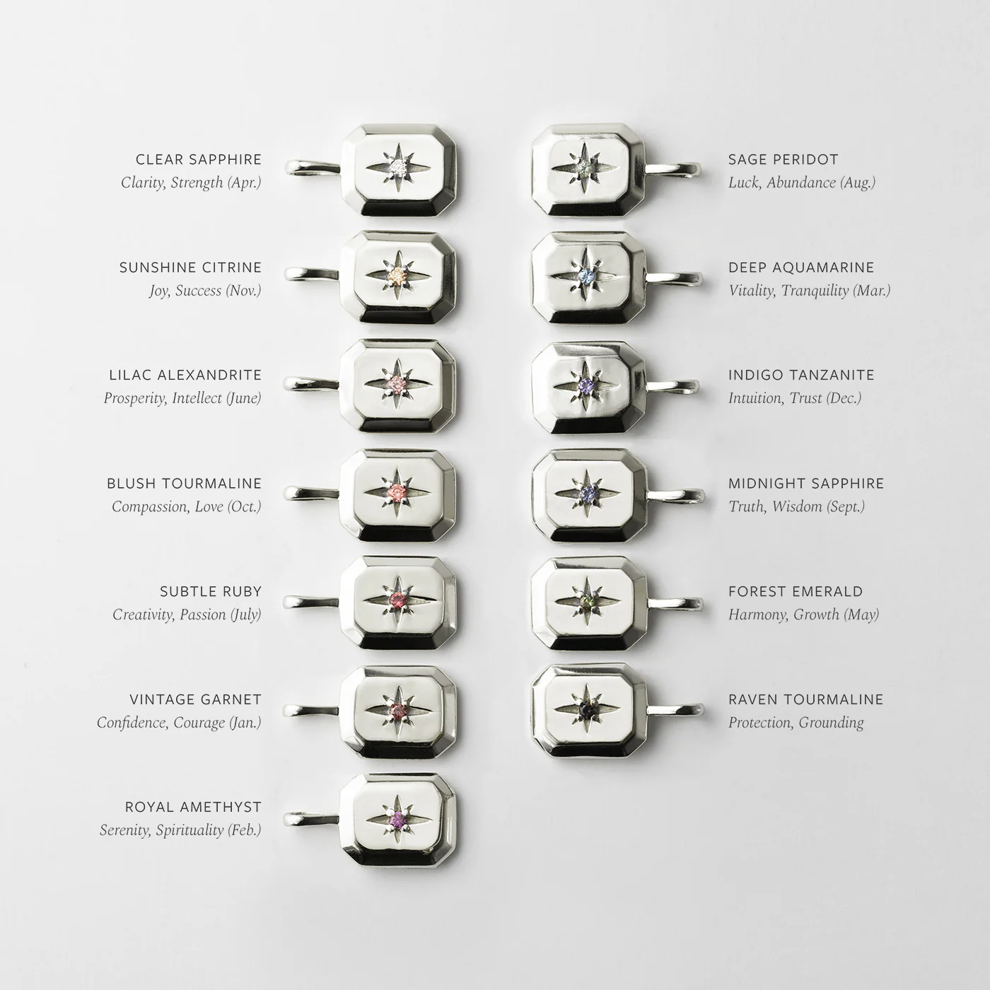 Starlight Birthstone Necklace - Image 9