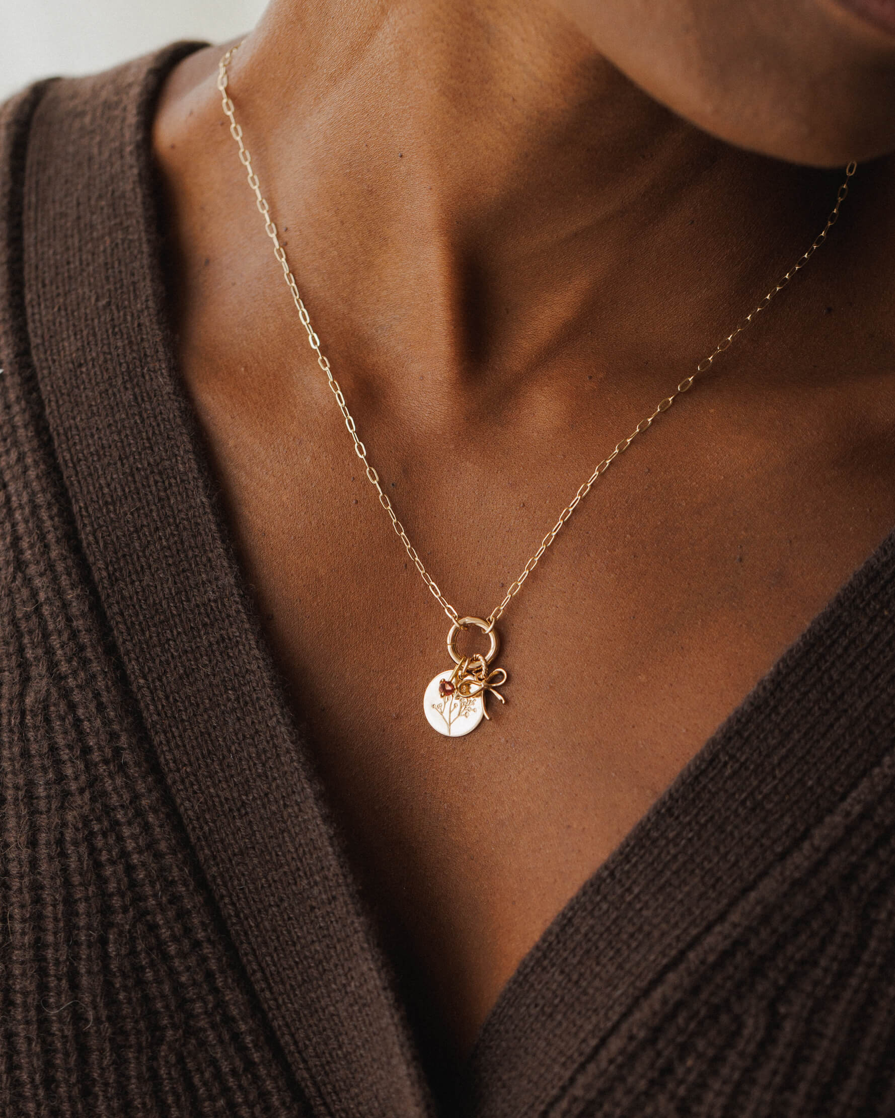 Charm Holder Necklace - Image 2