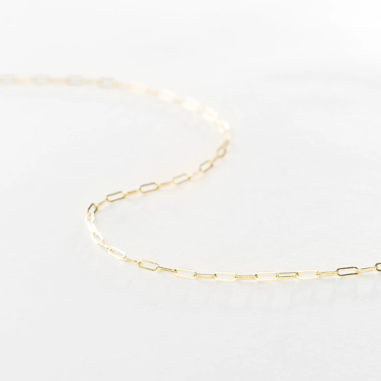 Dainty Paperclip Chain - Image 2