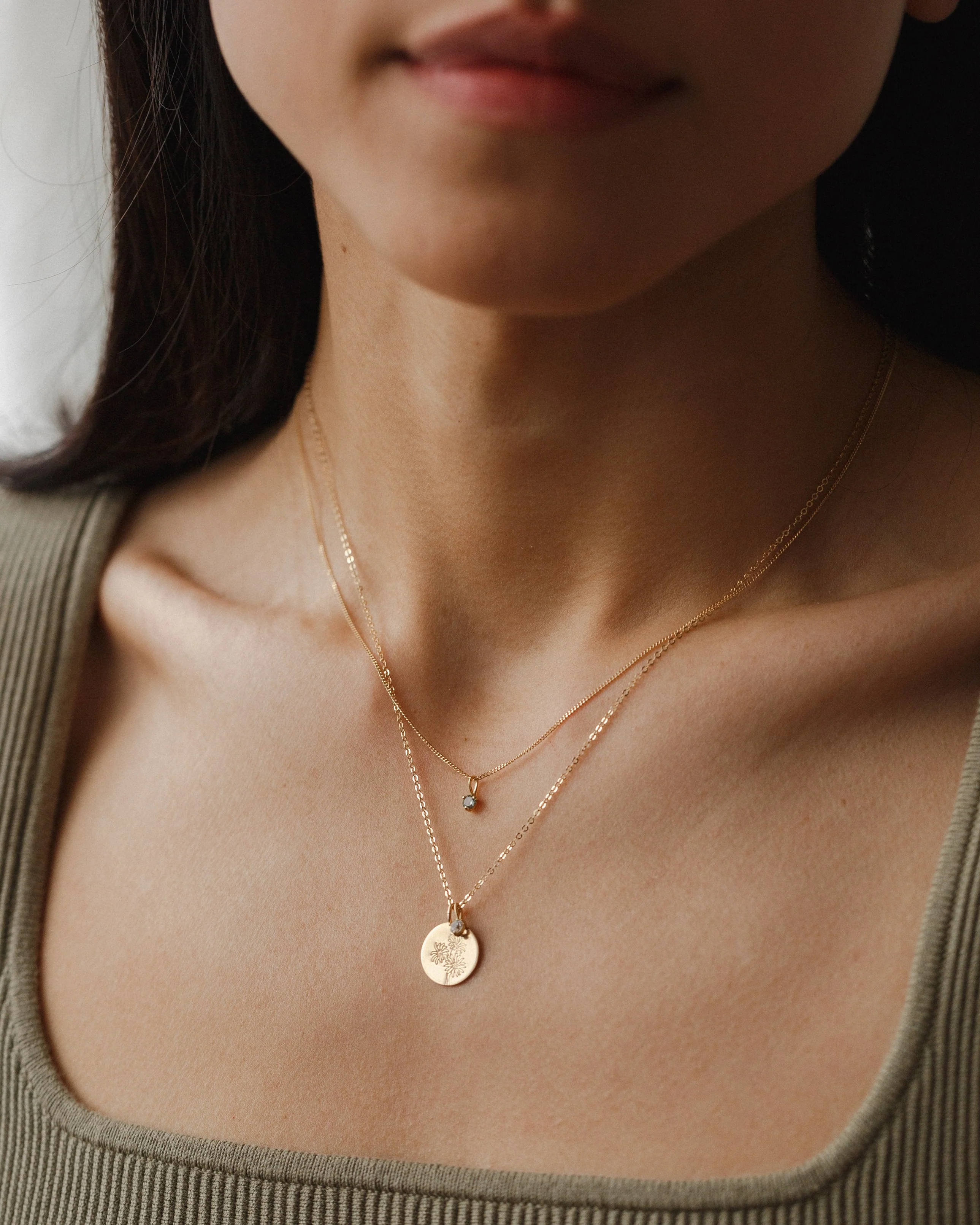 Flora Birthstone Necklace - Image 10