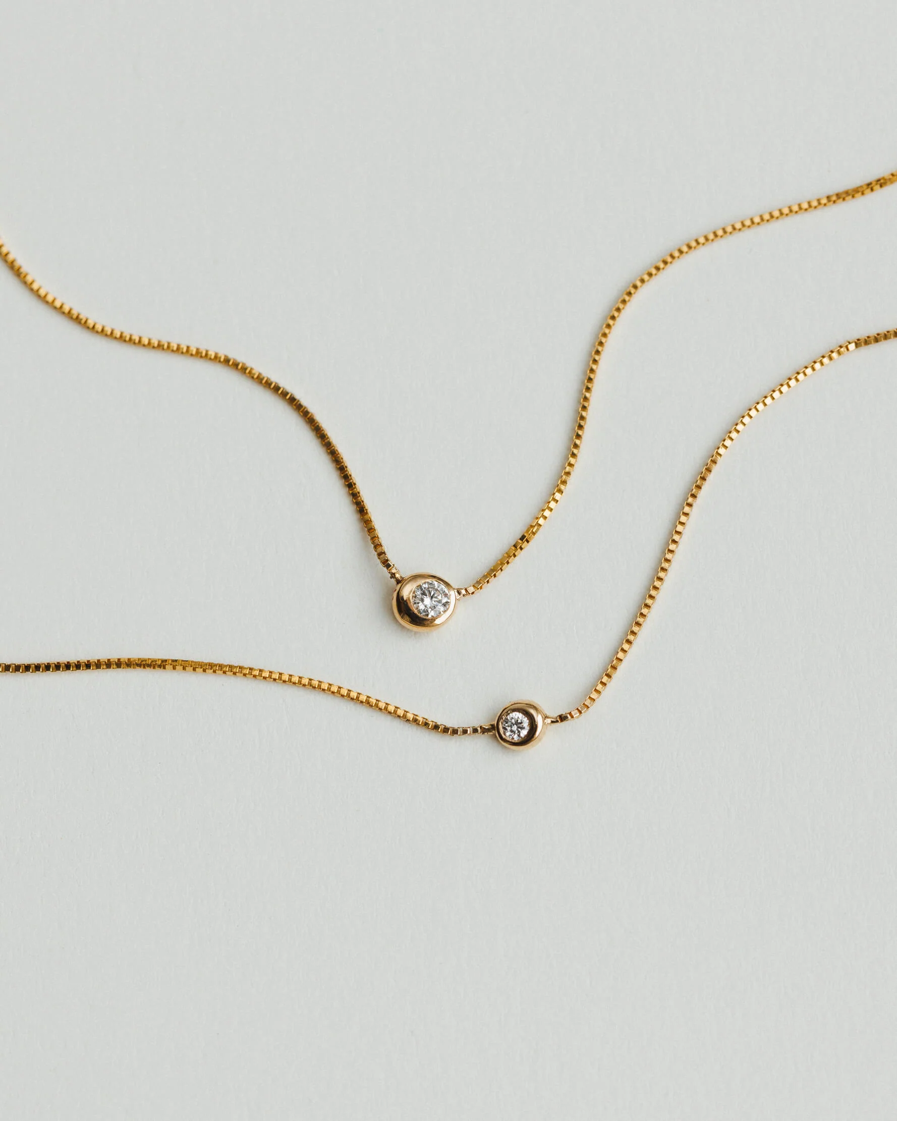 Gaia Diamond Solitaire Necklace - Image 5