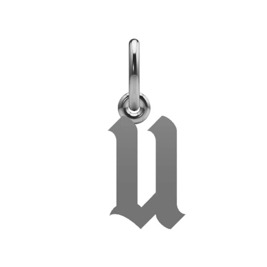 Gothic Initial Pendant - Image 57
