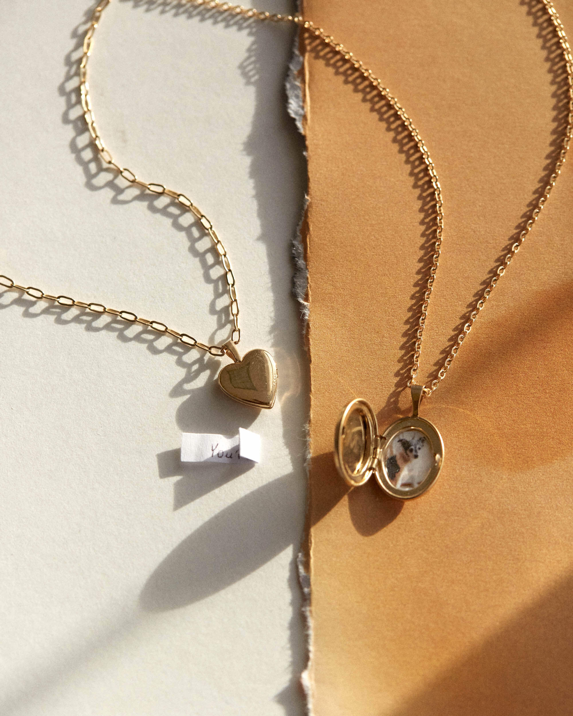 Micro Heart Locket Necklace - Image 8