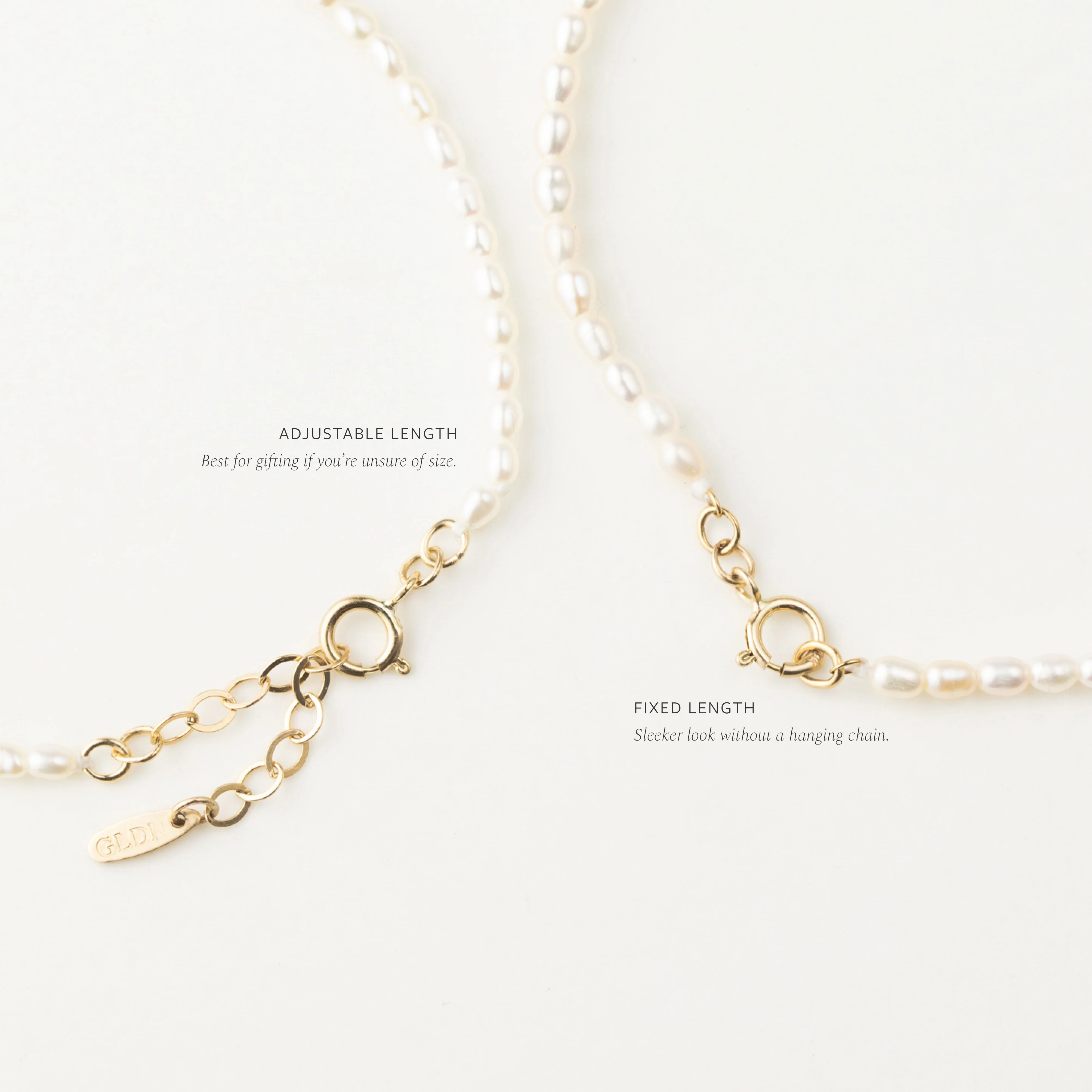 Mini Pearl Strand Necklace - Image 7