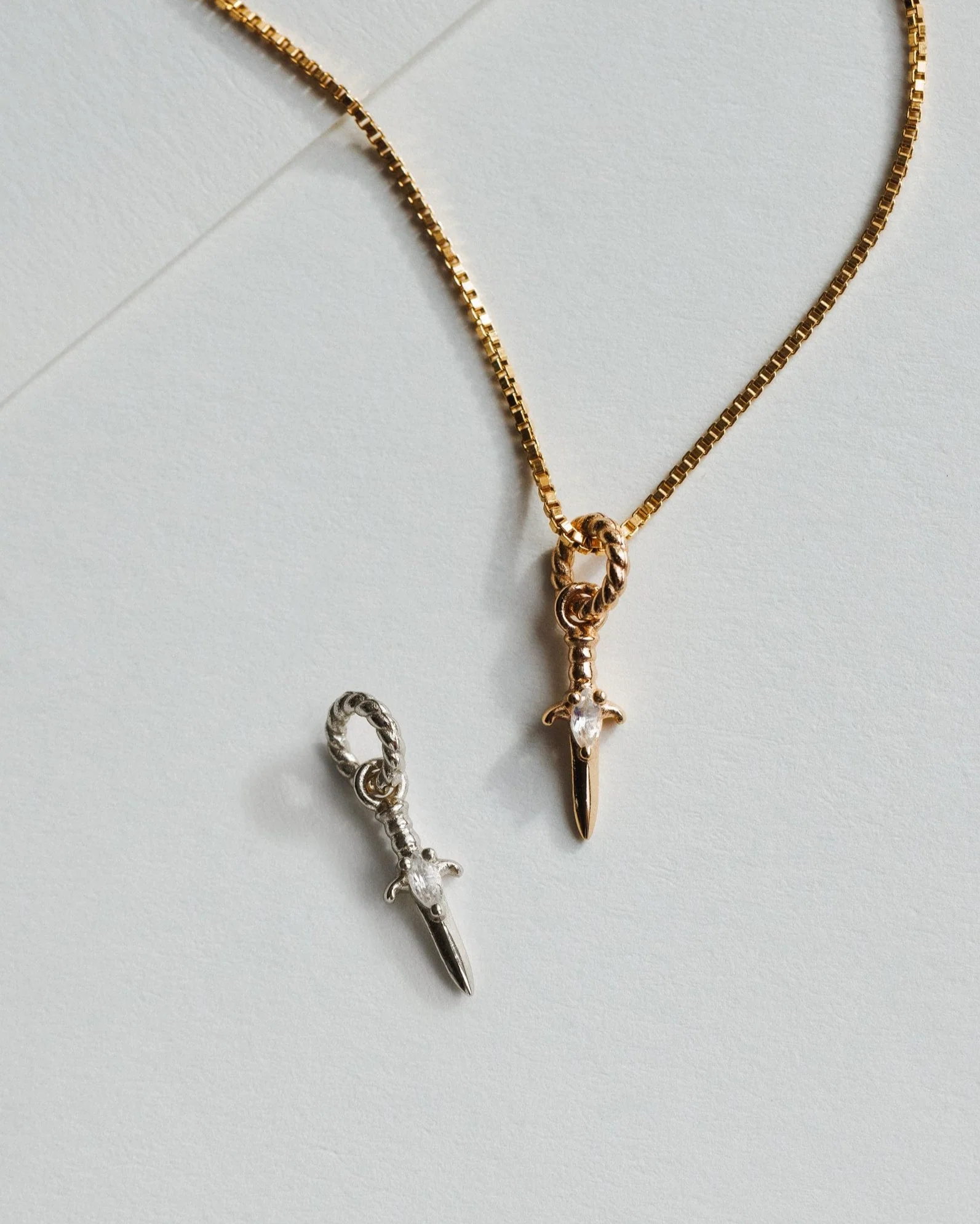 Moonstone Dagger Charm - Image 4