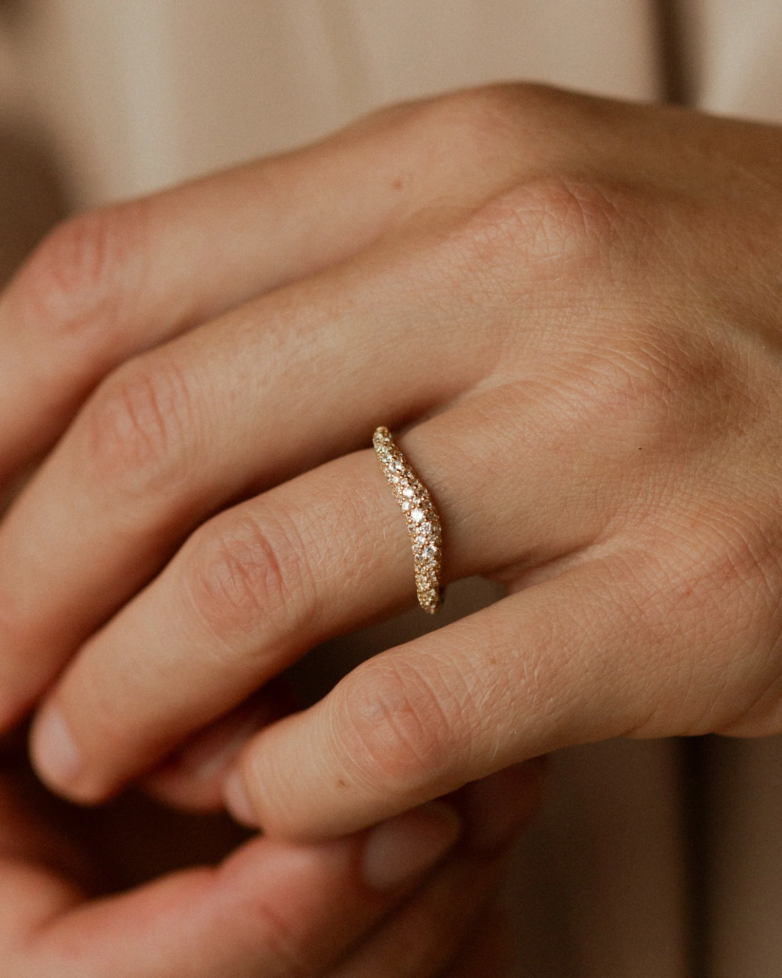 Pavé Flow Ring - Image 3