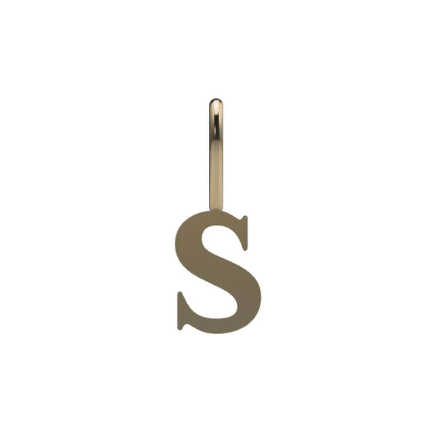 Serif Initial Pendant - Image 25