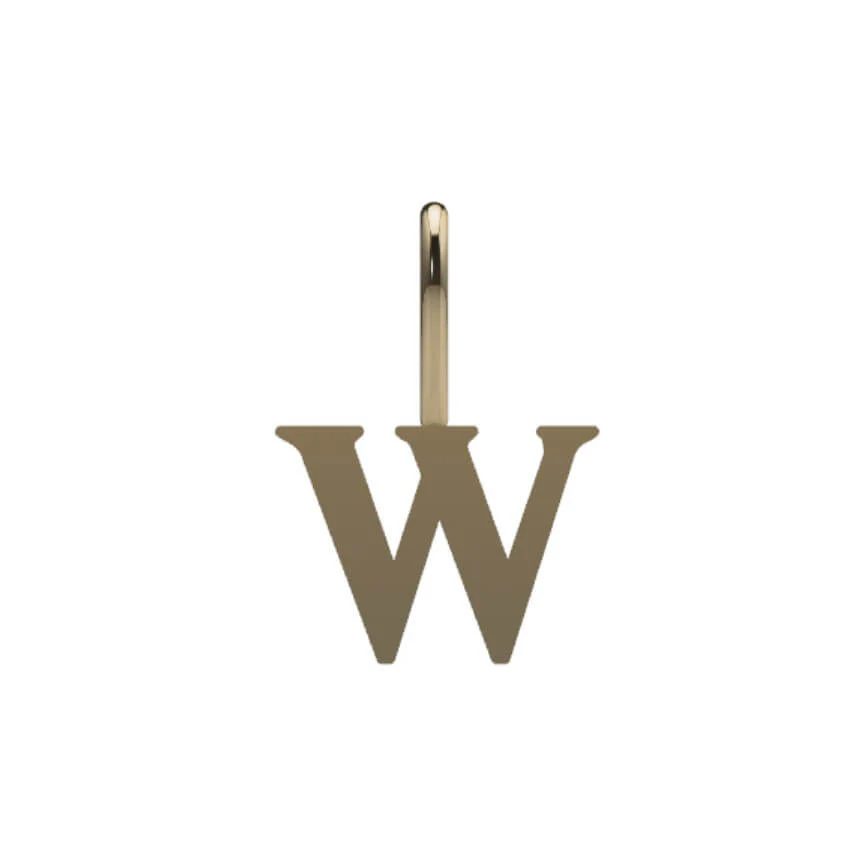 Serif Initial Pendant - Image 29