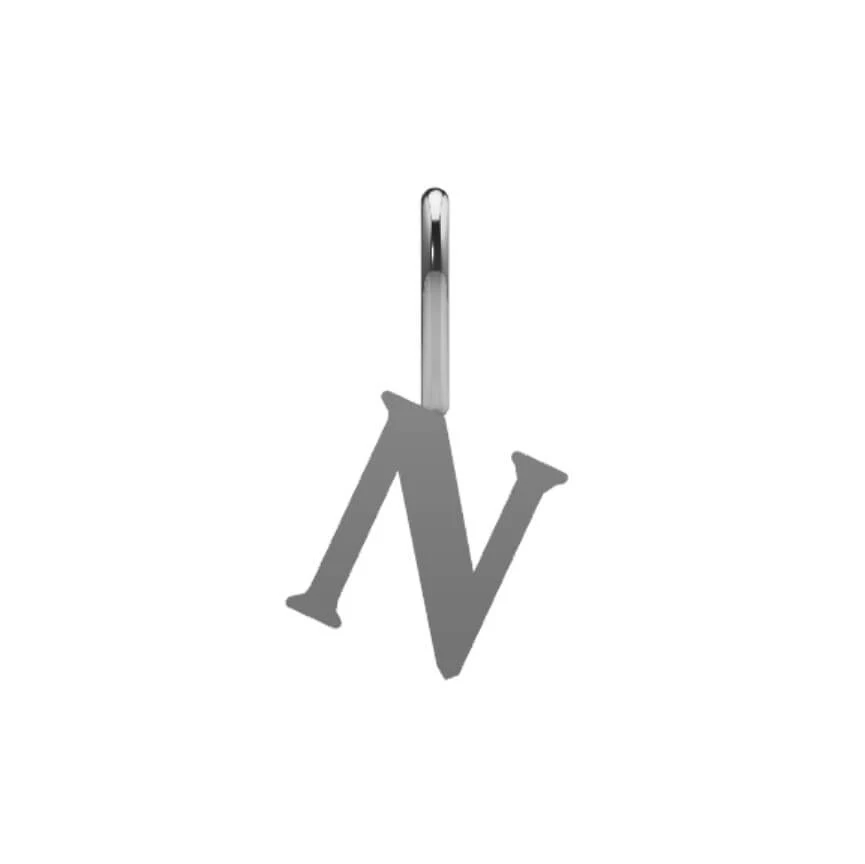 Serif Initial Pendant - Image 46