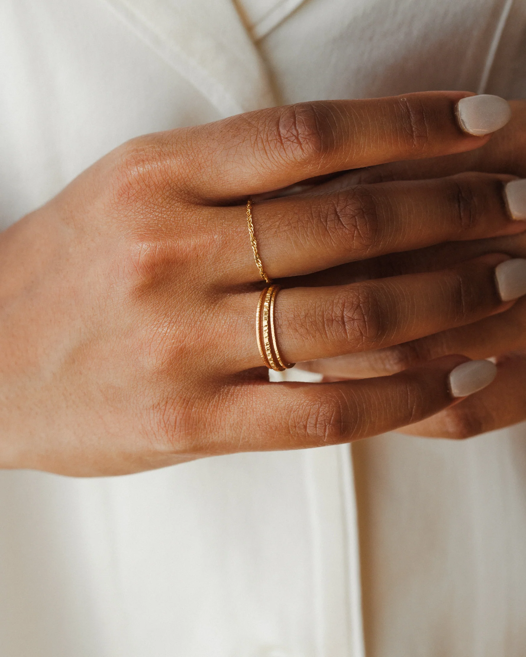 Shimmer Chain Ring - Image 3
