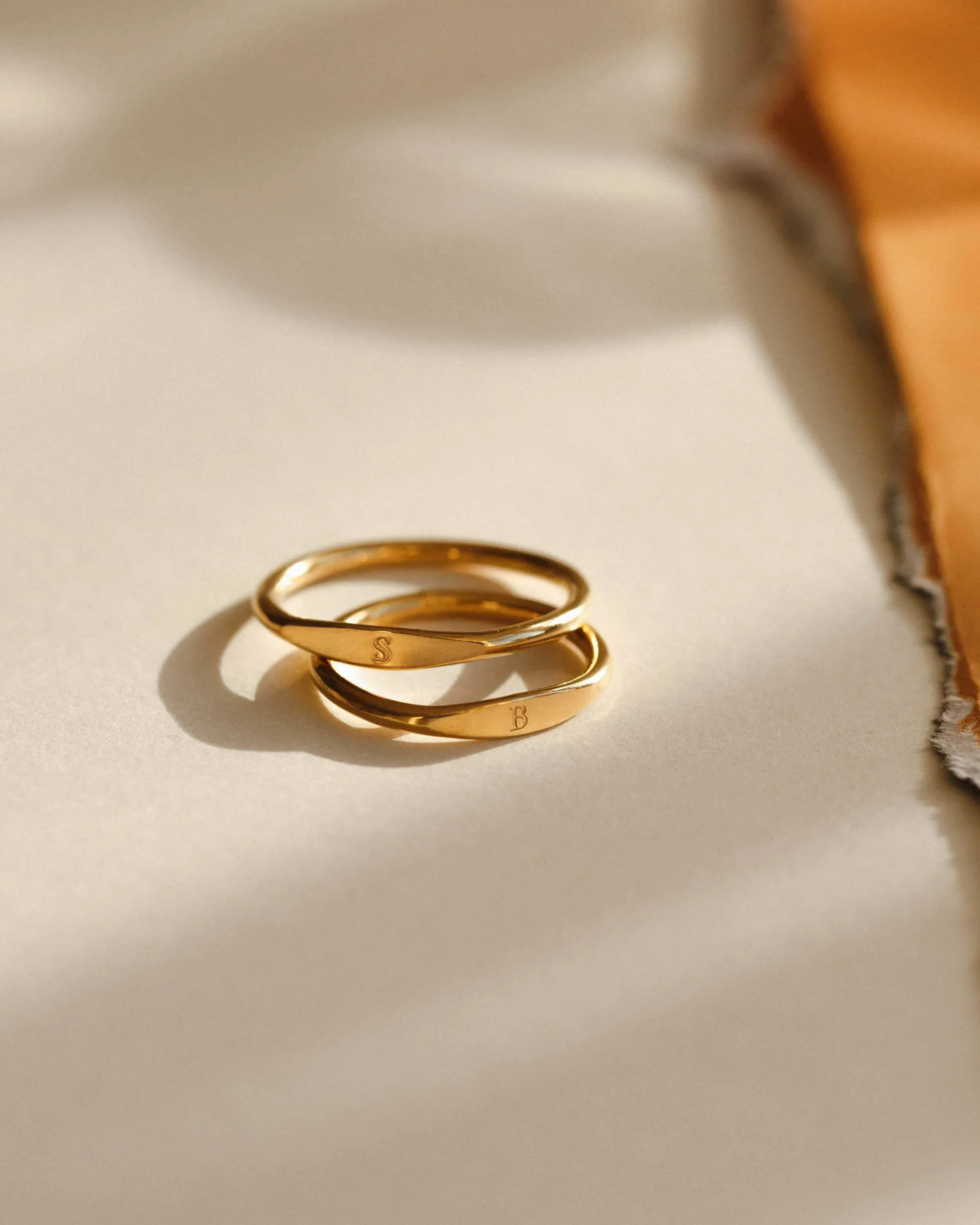 Slim Signet Pinky Ring - Image 6