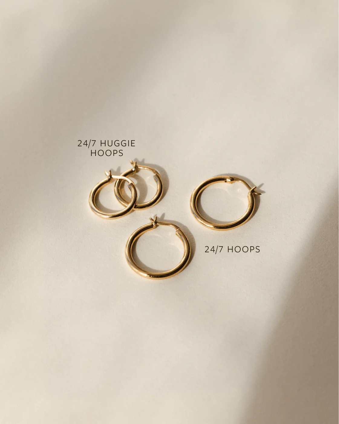 Solid Gold 24/7 Hoops - Image 5