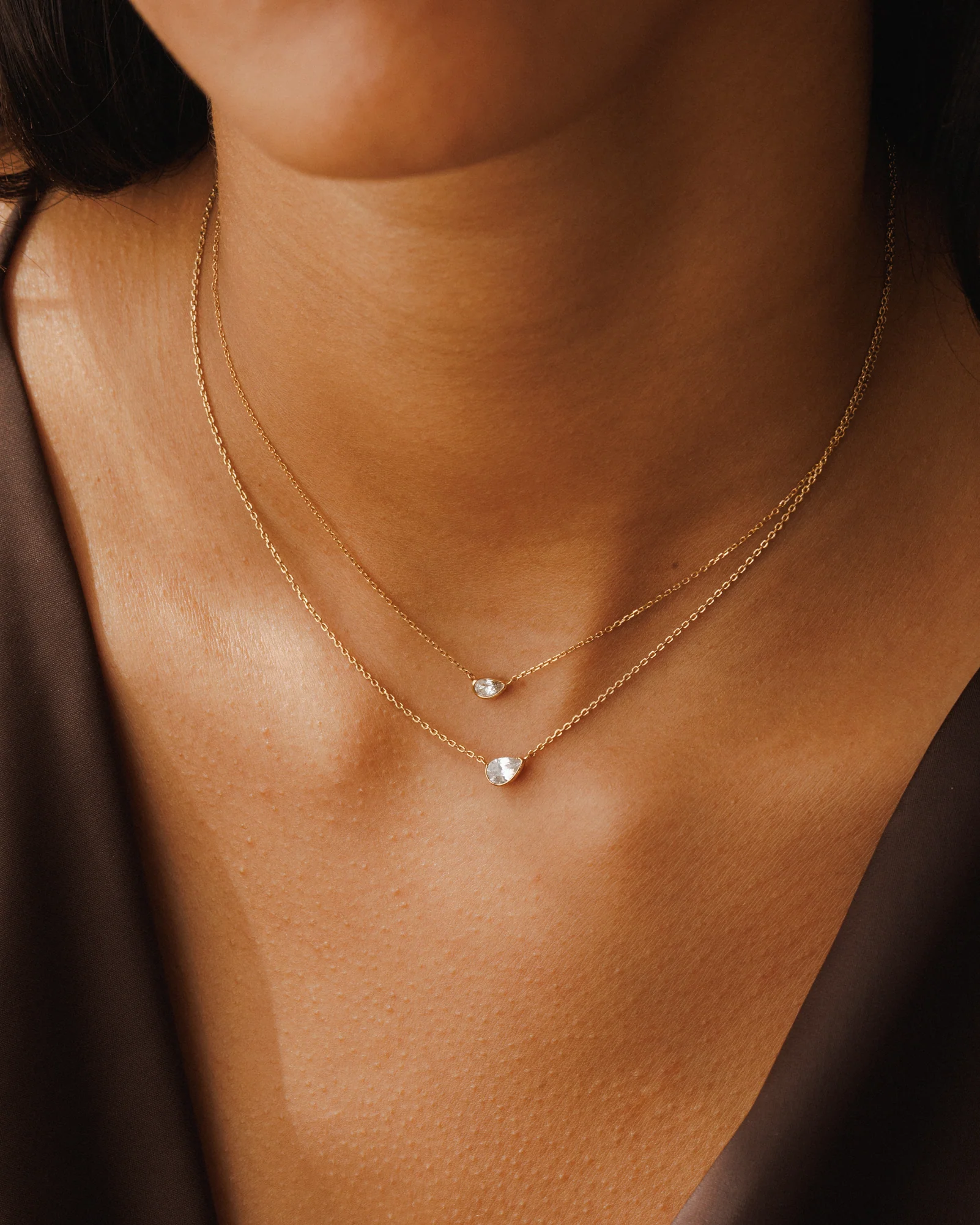 Solid Gold Zephyr Necklace - Image 5