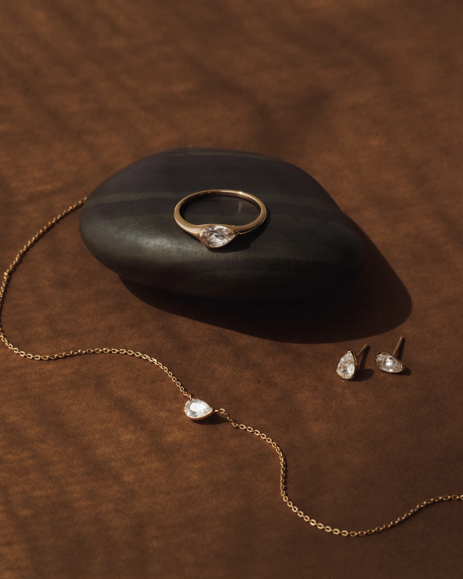 White Sapphire Zephyr Necklace - Image 9