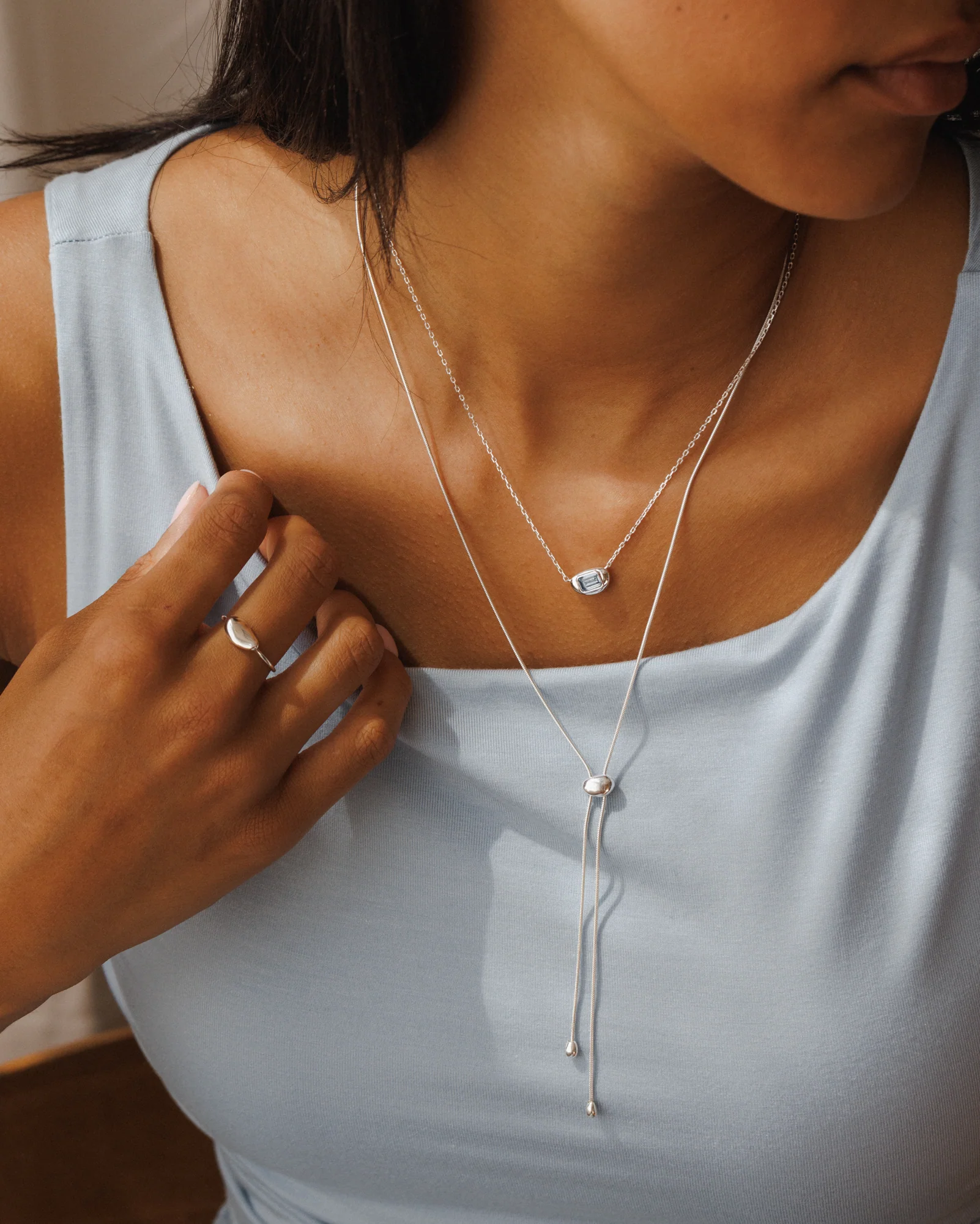 Worry Stone Bolo Necklace - Image 5
